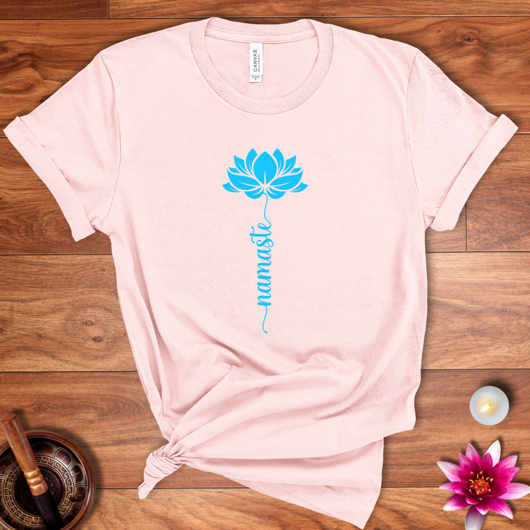 Lotus namaste shirt