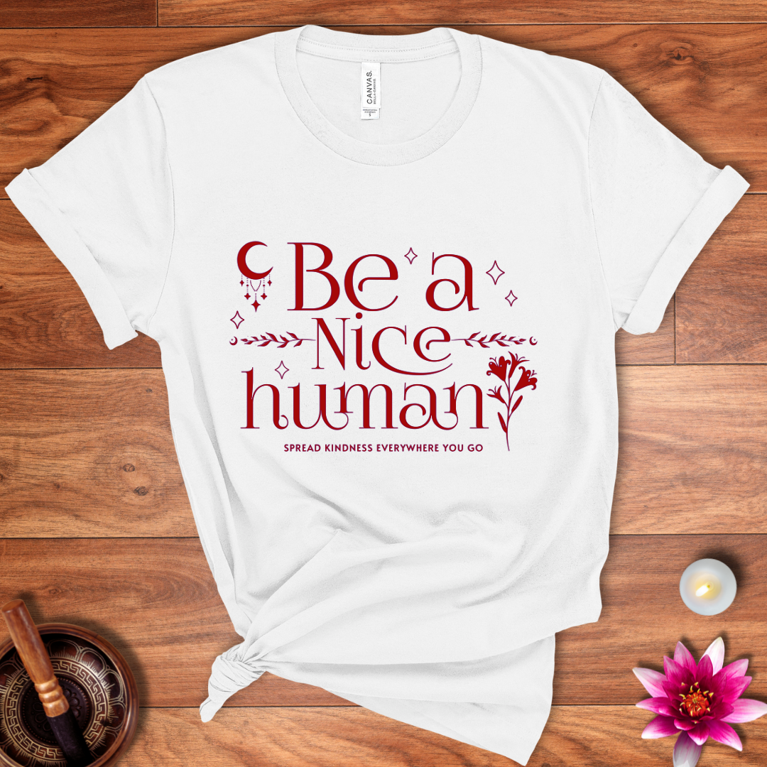 Be a nice human shirt