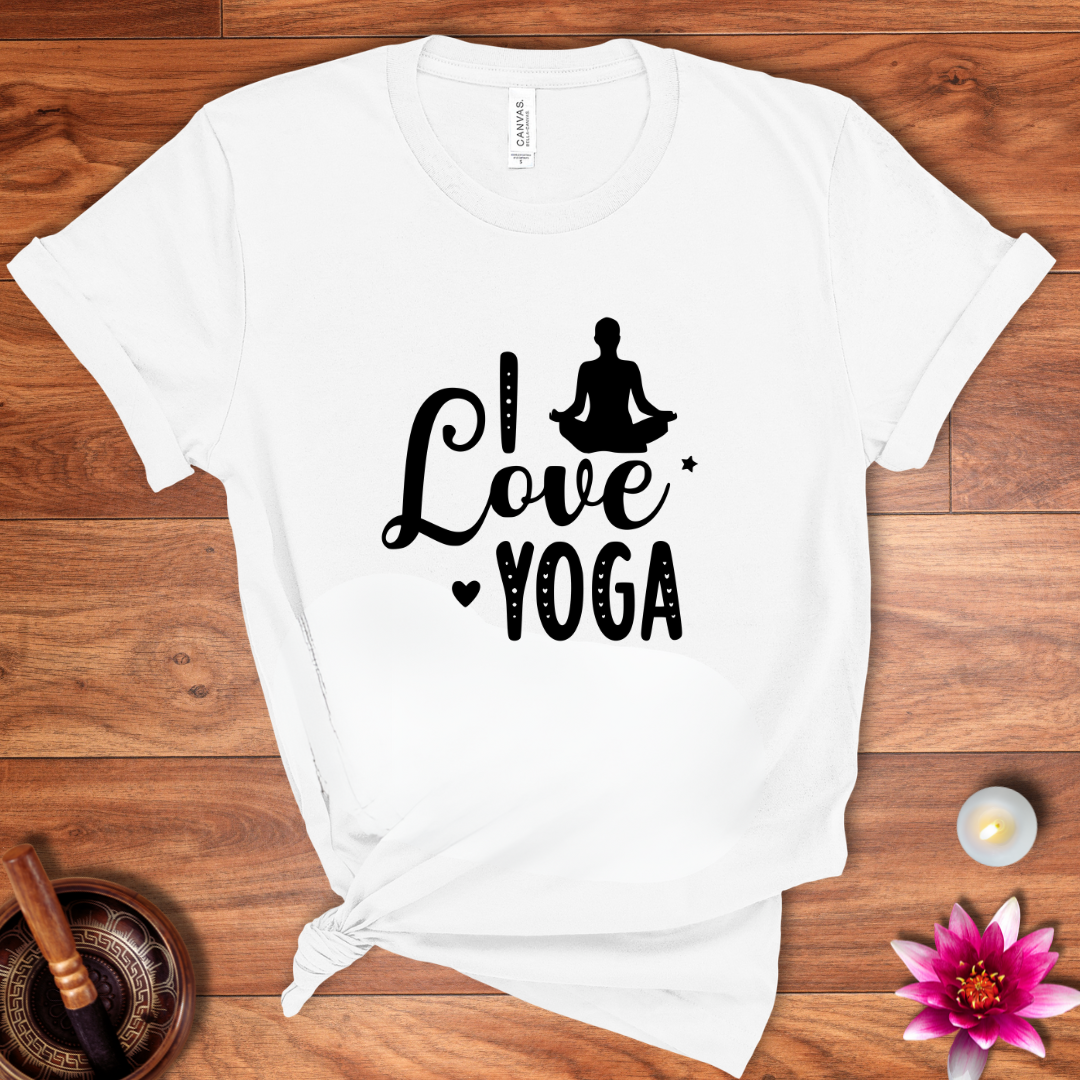 I love Yoga shirt