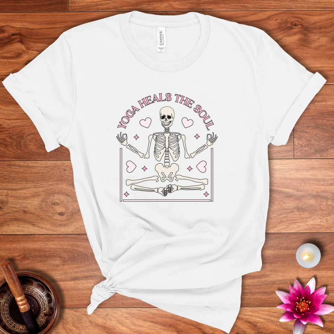 Yoga heals the soul shirt