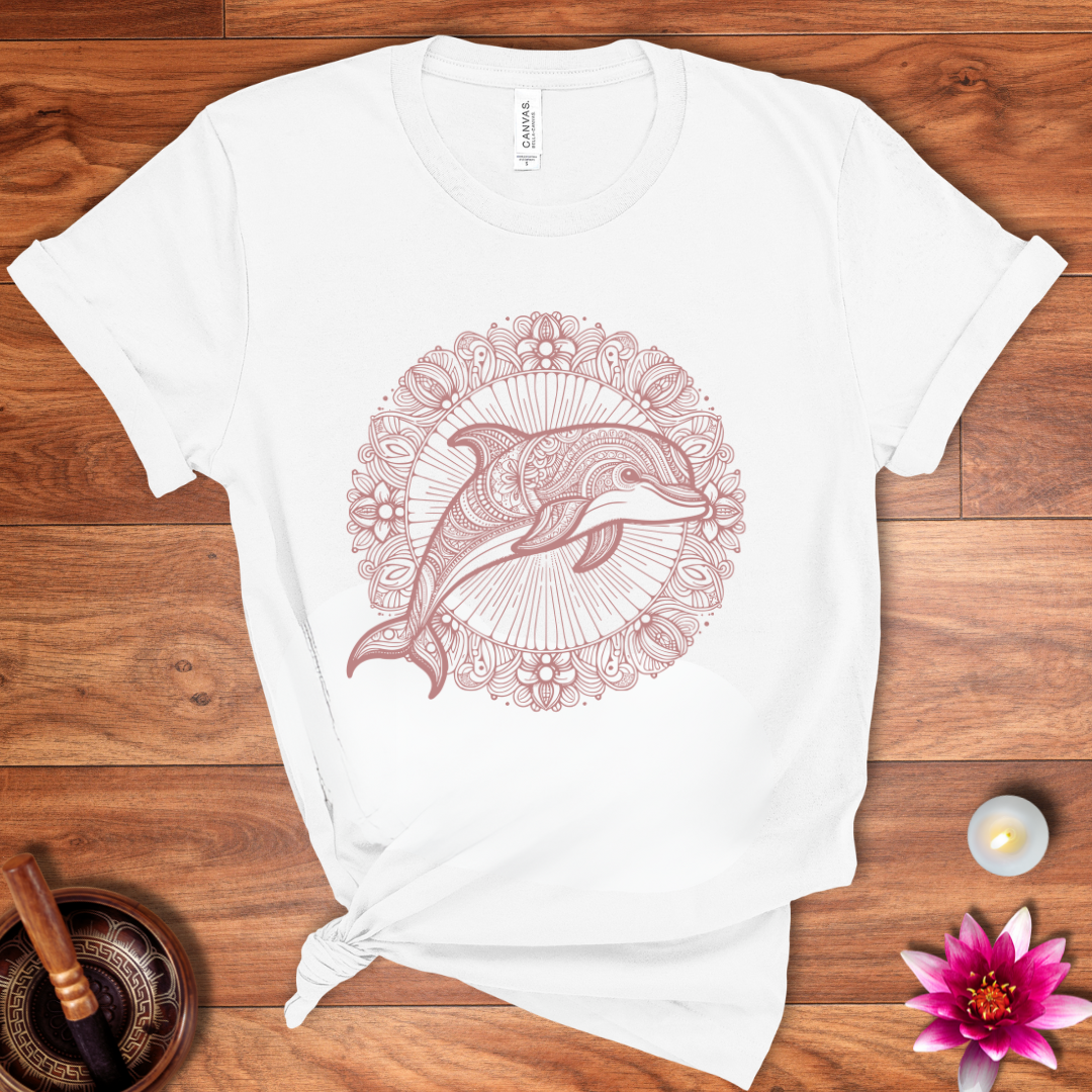 Mandala Dolphin shirt