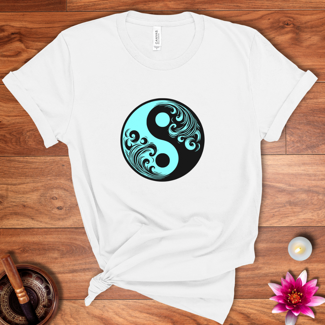 Oceanic Yin Yang shirt