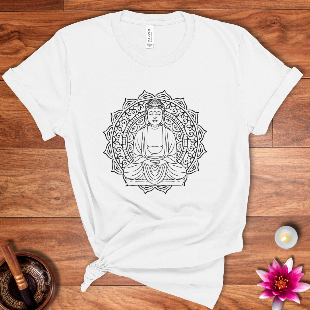 Mandala Buddha shirt